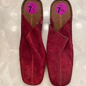 NEW Suede mules